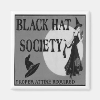 Black Hat Society Magnet