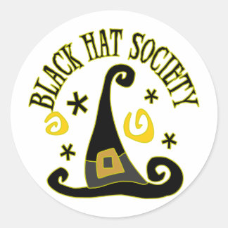 Black Hat Society Stickers/Envelope Seals