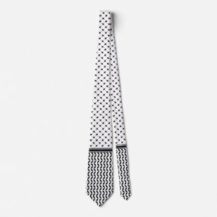 Black Hatta Keffiyeh Tie
