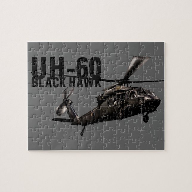 Black Hawk Jigsaw Puzzle (Horizontal)