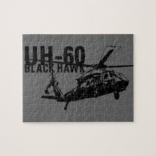 Black Hawk Jigsaw Puzzle (Horizontal)