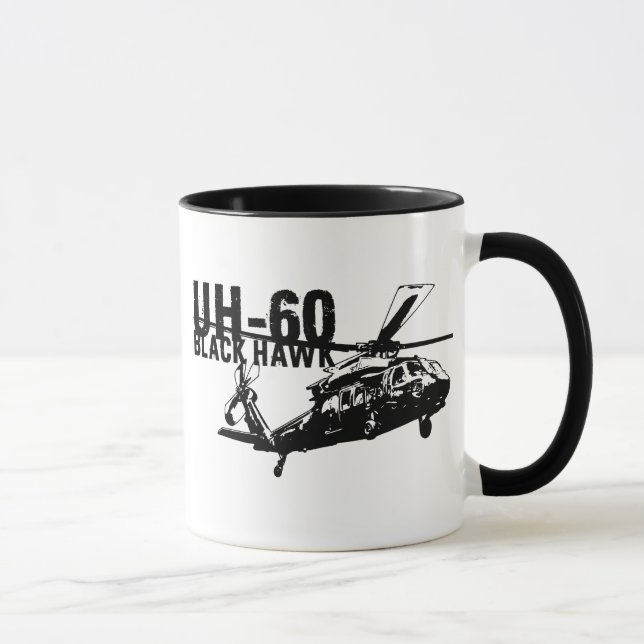 Black Hawk Mug (Right)