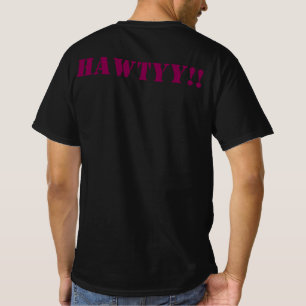 Black hawtyy half sleeve T-Shirt