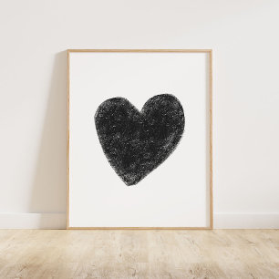 Black Heart Poster