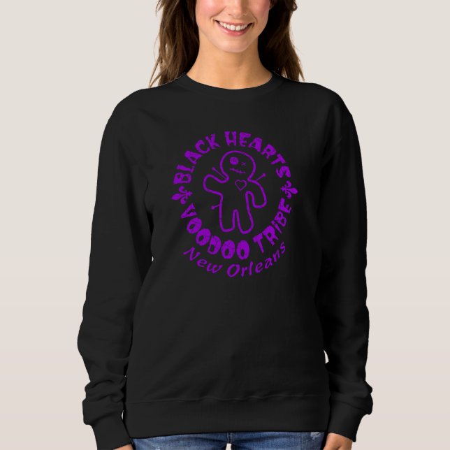 Black Hearts Voodoo Club New Orleans Doll Do That  Sweatshirt (Front)