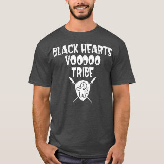 Black Hearts Voodoo Tribe Shield  249 T-Shirt
