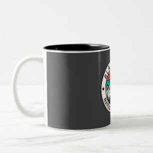 black hills national forest Two-Tone coffee mug