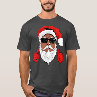 Black Hip Hop Santa Claus African American Santa C T-Shirt