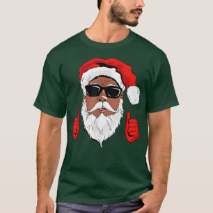 Black Hip Hop Santa Claus African American Santa C T-Shirt