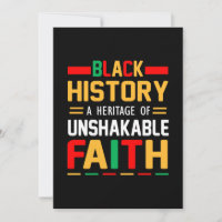 Black History A Heritage Of Unshakable Faith