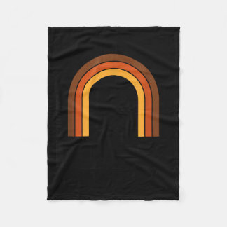 Black History Africa Pride Melanated History  Fleece Blanket