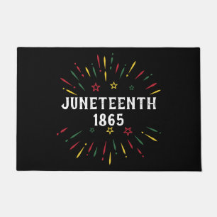 Black History African American Juneteenth 1865 Doormat
