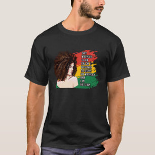 Black History African Juneteenth Melanin Afro Amer T-Shirt