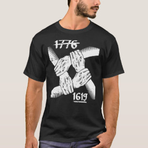 Black History Ancestors 1619 1776 African American T-Shirt