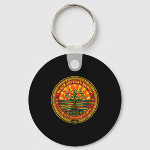Black History Celebrate Educate Inspire Proud Blac Key Ring