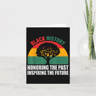 Black History Chequered Coquette Bow Heart Valenti Card