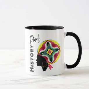 Black History Ethnic African American Woman Mug