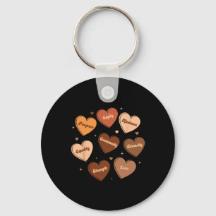 Black History Fists Diversity Equity Melanin Afric Key Ring