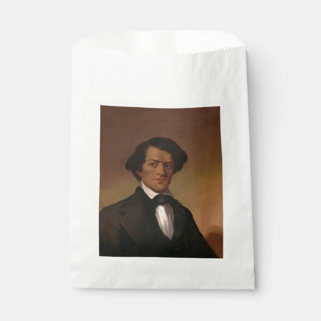 Black History: Fred Douglass Civil Rights 1845 Favour Bag (Front)