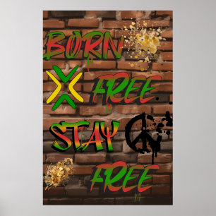 Black History/Freedom/Celebration/Poster Poster