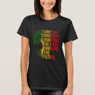 Black History Honouring The Past Inspiring The Fut T-Shirt