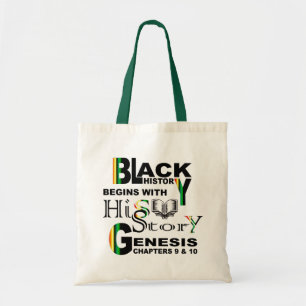 Black History I Budget Tote I  GrnStrap Bag