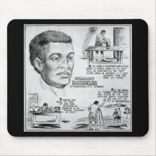 Black History Icon: Benjamin Banneker, Scientist Mouse Pad