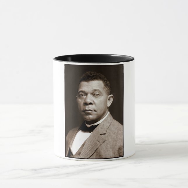 Black History Icon: Booker T Washington, Portrait Mug (Center)