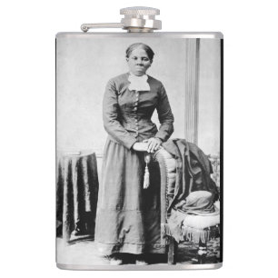 Black History Icons: Harriet Tubman, Civil Rights Hip Flask