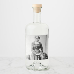 Black History Icons: Harriet Tubman, Civil Rights Liquor Bottle Label