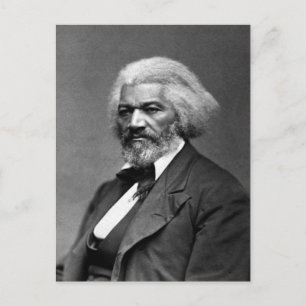Black History Icons: Older Frederick Douglass Postcard