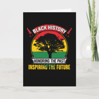 Black History Inspiring The Future Card