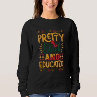 Black History Is American History Patriotic Africa Sweatshirt