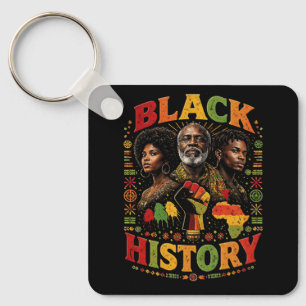 Black History Key Ring