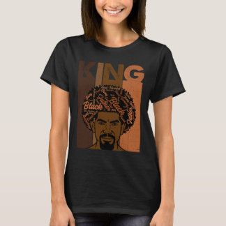Black History King Father Melanin African American T-Shirt