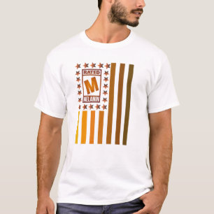 Black History Melanin Flag Men Women Kids Toddlers T-Shirt