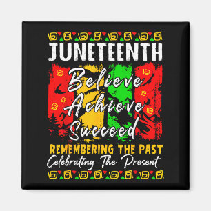 Black History Melanin Juneteenth Is My Independenc Magnet