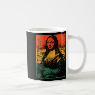 Black History Mona Lisa Afro Woman American Africa Coffee Mug