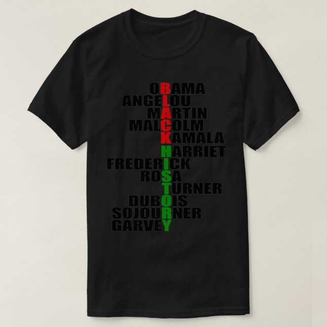 Black History Month 2021 Dream Like Leaders Kings  T-Shirt (Design Front)
