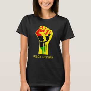 Black History Month 2023 African American Pride Po T-Shirt