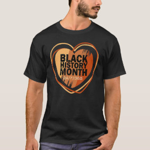 Black History Month 2023 Black History 365 Melanin T-Shirt