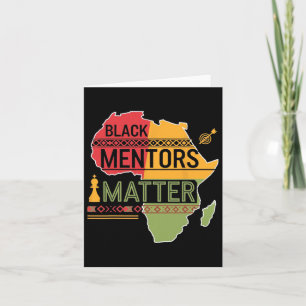 Black History Month 2025 Black Mentors Problem 2  Card