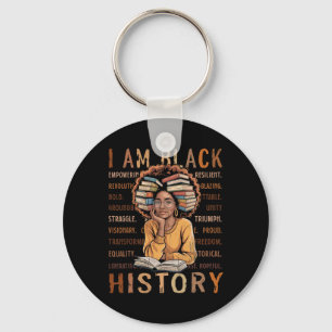 Black History Month 2026 I Am Black History Women Key Ring