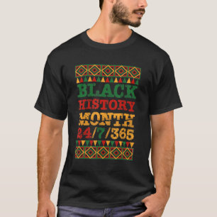 Black History Month 247365 Africa Map 2022 2 T-Shirt