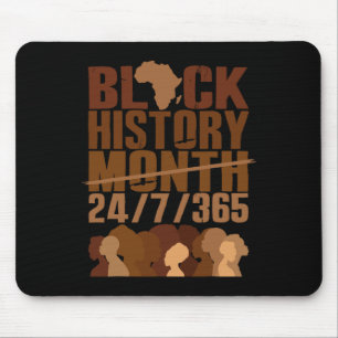 Black History Month 247365 African American Black Mouse Pad