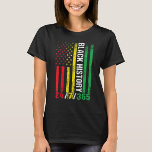 Black History Month 247365 African American Melani T-Shirt