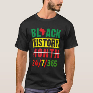Black History Month 247365 African American Melani T-Shirt