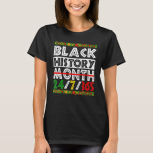 Black History Month 247365 African American Pride T-Shirt