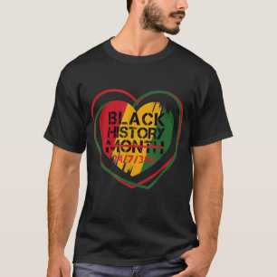 Black History Month 247365 African Melanin Black P T-Shirt