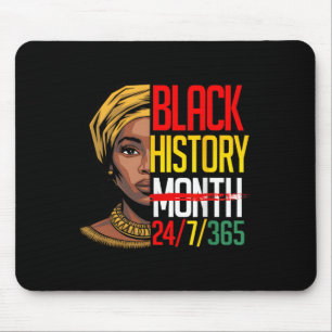 Black History Month 247365 African Melanin Pride A Mouse Pad